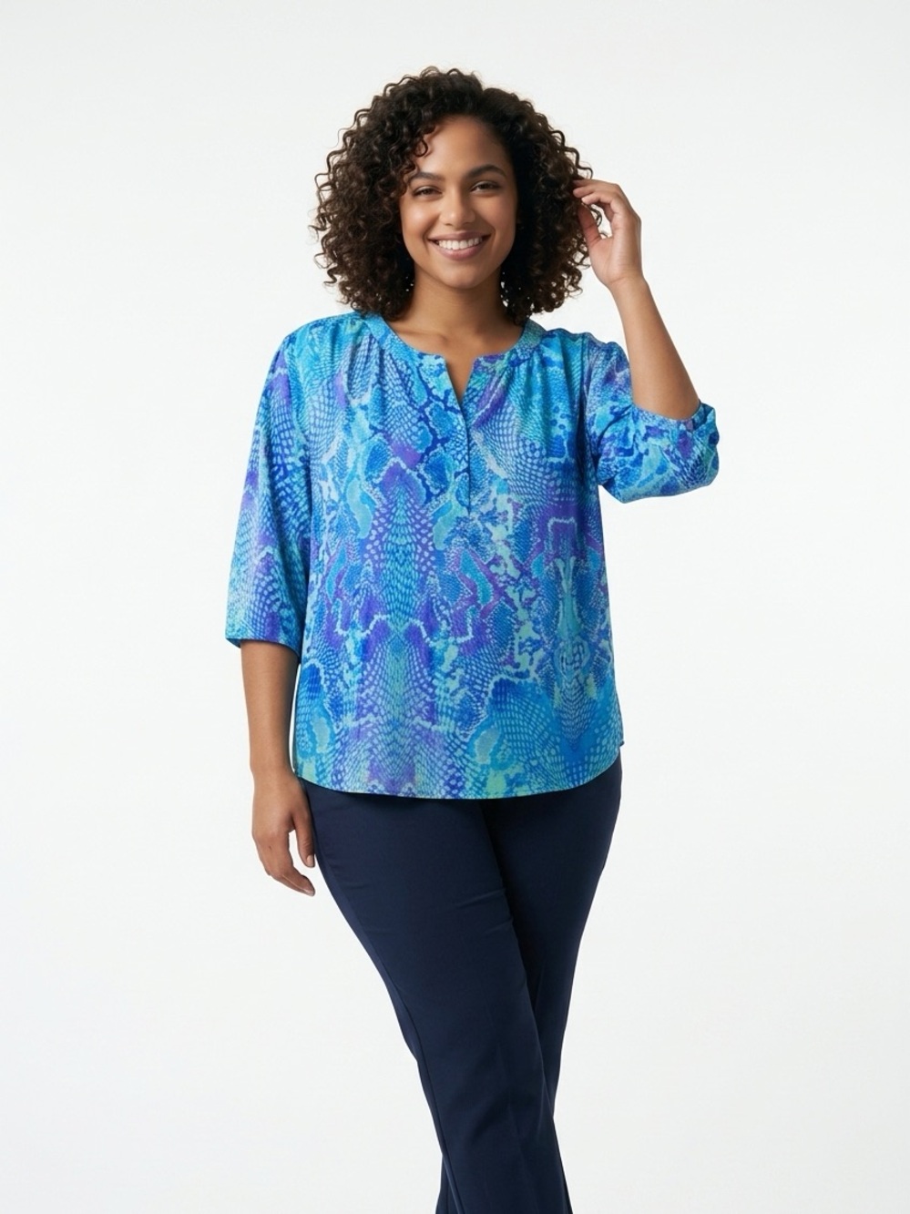 Jennifer Lopez Blouse LTOP079